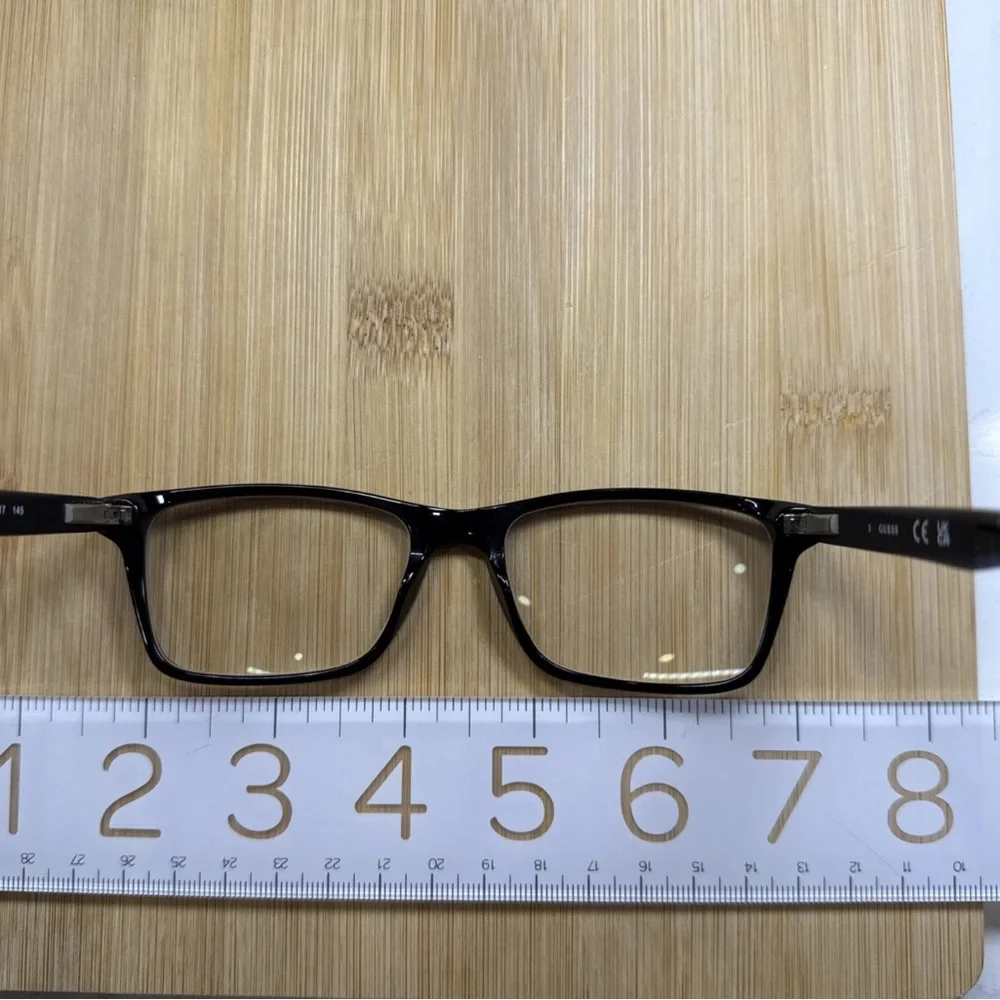 Guess GU195 Black Rectangular Eyeglasses Frames Only‎ Prescription Ready Glasses